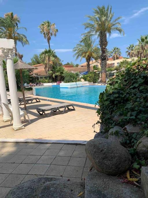 Appartement Cosy Confort Parking Clim Wifi Linge Acces Piscine Non Inclus Canet-en-Roussillon Exterior foto